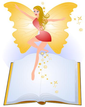Fairytale bookのイラスト素材