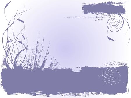 Grunge ink design のイラスト素材