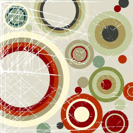 Grunge abstract background, vintage colorsのイラスト素材