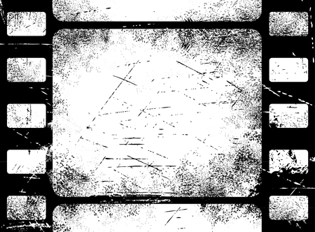 Old filmstrip backgroundのイラスト素材