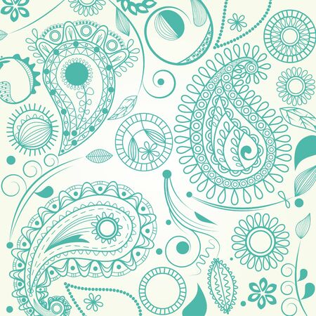Paisley patternのイラスト素材