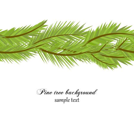 Pine tree background のイラスト素材