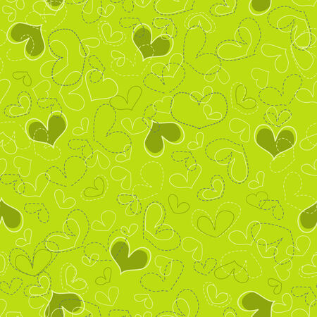 Stylish hearts seamless backgroundのイラスト素材