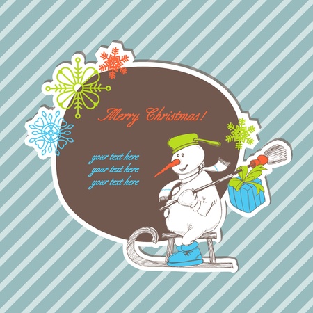 Stylish Christmas background のイラスト素材