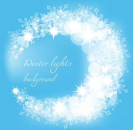 Christmas lightsのイラスト素材
