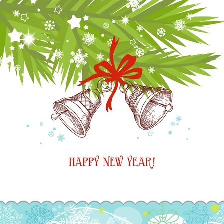 Christmas bells のイラスト素材