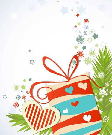 Christmas gift のイラスト素材