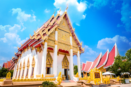Wat Buraparam temple in Thailandのeditorial素材