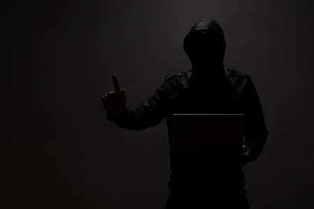 Network security and privacy crime.の写真素材