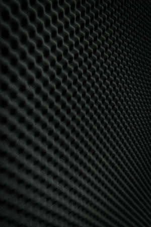 Close up of studio sound acoustical foam Background