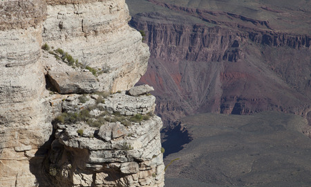 Mather Point of the South Rim of the Grand Canyonの写真素材