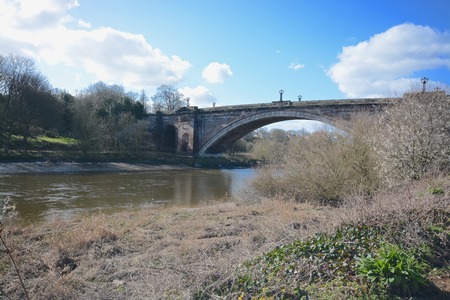 Grosvenor bridge, Chesterの写真素材