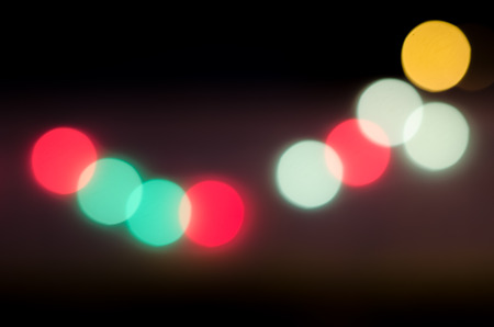 Defocussed light background. Abstract circle bokeh.
