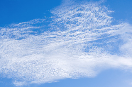 Clouds in the blue sky