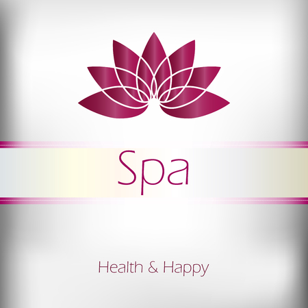 Spa backgroundのイラスト素材