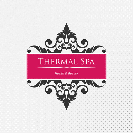 Spa backgroundのイラスト素材