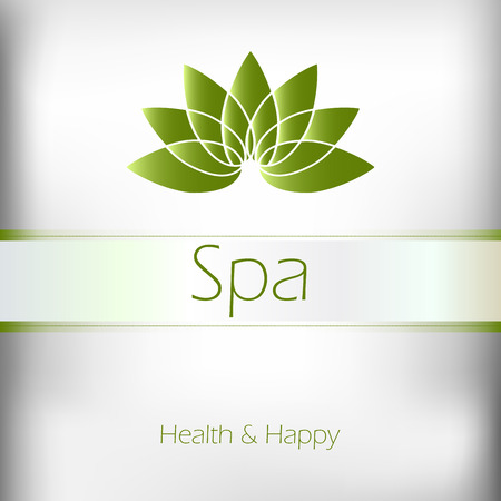 Spa backgroundのイラスト素材