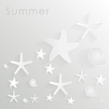 Summer holidays typography backgroundのイラスト素材