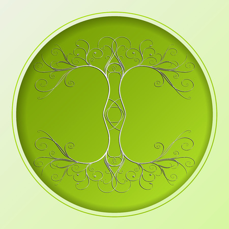 Stylized tree のイラスト素材