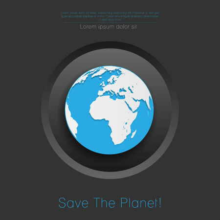 Modern globe connections network design, vector illustration のイラスト素材