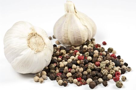 Garlic and pepper