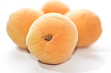  Four apricotsの写真素材