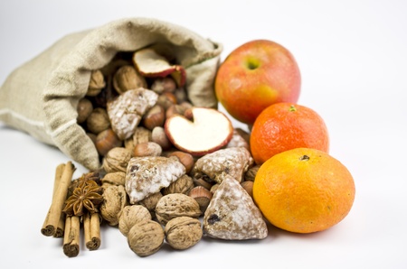 Gifts on St. Nicholas Dayの写真素材