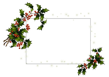 Greeting card for christmasのイラスト素材