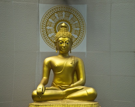 Buddha golden in Thailand の写真素材