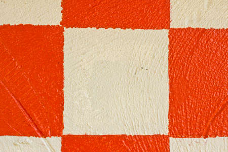 paint  wall,  wall white and orange color の写真素材