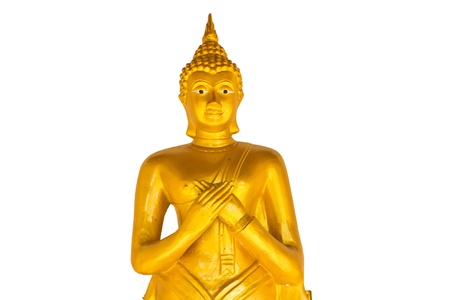 Thai Buddha Golden Statue  Buddha Statue in Thailand の写真素材