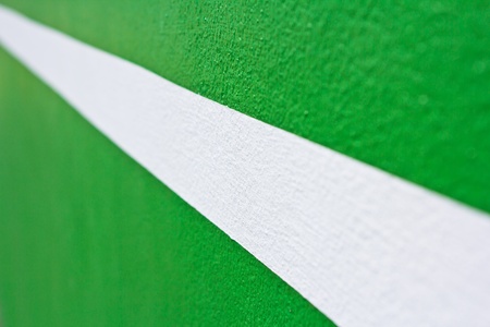 Green Tennis Court surfaceの写真素材