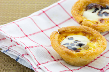 delicious Egg tarts sweet custard