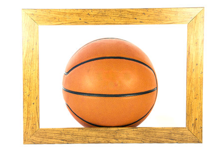 Basketball isolated on a white background