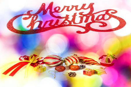 Merry Christmas backgroundの写真素材