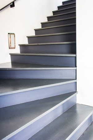 Interior  wood stairsの写真素材