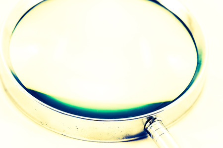 magnifying glass vintage styleの写真素材