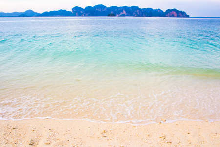 Sea beach in summer , Poda islandの写真素材