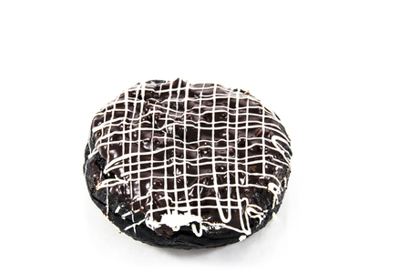 donut on white backgroundの写真素材