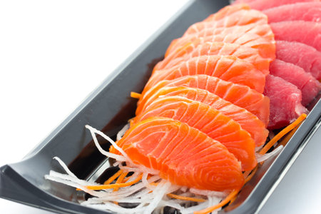 Japanese food sashimi setの写真素材