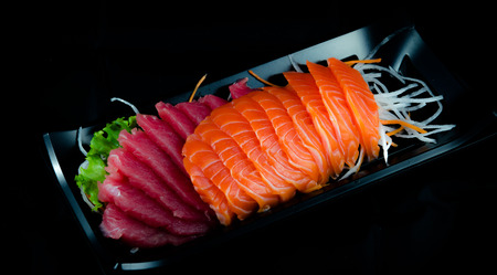 Japanese food sashimi setの写真素材