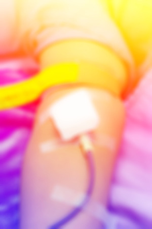 close up of blood donationの写真素材