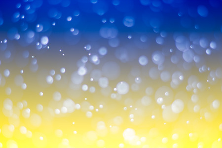 Bokeh of water light effect abstract backgroundの写真素材