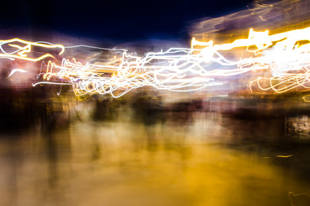 long exposure light background