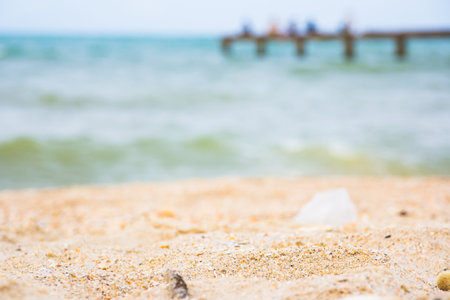 blur sea background