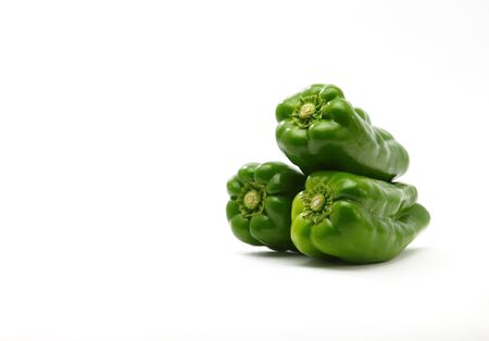Green ball pepperの写真素材