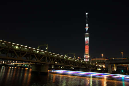 Tokyo sky treeのeditorial素材