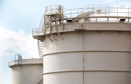 Oil tankの写真素材