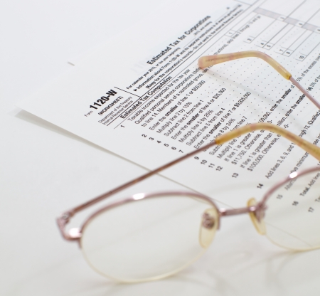 Income Tax Documentの写真素材