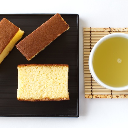 sponge cakeの写真素材